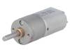 63:1 METAL GEARMOTOR 20DX43L MM 6V DUAL Двигатель: DC; с редуктором; POLOLU 20D; 6ВDC; 3,2А; Ось: D профиль