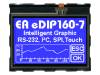 EA EDIP160B-7LWT Дисплей: LCD; графический; 160x104; STN Negative; голубой; LED