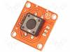 TINKERKIT PUSHBUTTON, Дочерняя плата; кнопка; 3pin; Состав набора: макетная плата, Arduino
