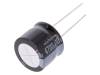 URS1A472MHD, Конденсатор: электролитический; THT; 4700мкФ; 10ВDC; O18x15мм, NICHICON