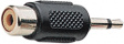 A 188 Audio Adapter, 1 x Jack Plug Mono 3.5 mm, 3.5 mm
