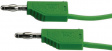 LK410-X 025CM GREEN Test lead diam. 4 mm Green 25 cm 1 mm2 CAT I