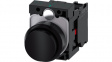 3SU1100-0BB10-1CA0 SIRIUS Act Push-Button Complete Plastic, Black, Black