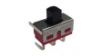 RND 210-00586 Miniature Slide Switch, 1CO, ON-OFF-ON, PCB Pins, Right Angle