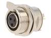 AG3FCE Гнездо; XLR mini; "мама"; PIN:3; пайка; 5А; 0,5мм2