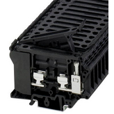 3004171, UK 6,3-HESI terminal block, 0.5...16 mm2 500 vac 10 a black, Phoenix Contact