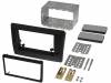 381094-19 Рамка для магнитолы; 2 DIN; Fiat; черный