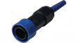 PXF4050 Fibre Optic Connector LC Polyamide Black, Blue