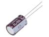 UCA2C100MPD1TD Конденсатор: электролитический; THT; 10мкФ; 160ВDC; O10x16мм; ±20%