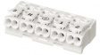 LK 980-01/ 5 B Screwless terminal block 5p, 0.5...2.5 mm2 White