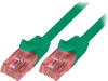 CQ2065U Patch cord; U/UTP; 6; многопров; Cu; LSZH; зеленый; 3м; 24AWG