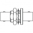 71K501-K00N4Q Adapter BNC female/female 75 Ohm