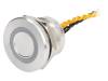 PS223P10Y01Y12T Переключатель: пьезоэлектрический; Положения: 2; SPST-NO; IP68