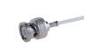 22544846 RF Connector, BNC, Brass, Plug, Straight, 75Ohm, Crimp Terminal