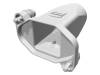 09400030402, Hood/Han HPR/3 A/Toggle locking/Low construction/Hoods with top entry/Metal, Harting