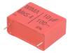 MKS4D051006D00JSSD Конденсатор: полиэфирный; 10мкФ; 63ВAC; 100ВDC; Шаг:27,5мм; ±5%