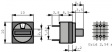 PT65-501 Кодирующие переключатели на ПП BCD 3+3