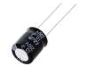 PF2E100MNN1012 Конденсатор: электролитический; THT; 10мкФ; 250ВDC; O10x12мм; ±20%