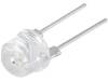OS5YE387E1U LED; 8мм; желтый; 140°; Поверхность: выпуклая; Шаг: 5,16мм; 15?20лм