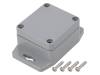 G302MF-IP67 Корпус: универсальный; Х: 58мм; Y: 64мм; Z: 35мм; с креплениями; ABS