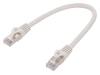 CP2012S Patch cord; F/UTP; 6; многопров; CCA; ПВХ; серый; 0,25м; 26AWG