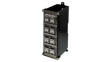 SGKSDIN8 8 Port Patch Panel with Cat6A Toolless Jacks
