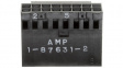 1-87631-2 16 MODIV HSG DR MRKD .100 POL Board Conn