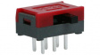 9078.0401 Переключатель: движковый; Пол: 2; DPDT; ON-ON; Выводы: клемма PCB