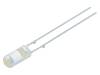 OSM5YK39B1B LED; 3мм; белый теплый; 750-1120мкд; 110°; Поверхность: плоская