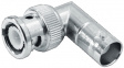 82-022 Adapter BNC male/female angled 50 Ohm