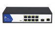 21991193 PoE Switch, 1Gbps, 150W, RJ45 Ports 9, PoE Ports 8