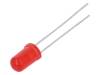 HLMP-EG55-GK0DD, LED; 5мм; красный; 140-400мкд; 55°; Поверхность: выпуклая, Broadcom (Avago)