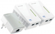 TL-WPA4220T KIT Powerline WiFi Triple starter kit 2x 10/100 500 Mbps