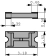 0466.500NR Предохранители SMD 0.5 A быстрого,466 1206