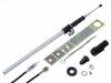 DF163, Антенна; телескопическая; АМ, FM; VW; хромированная; 1,55м, DYNAFLEX