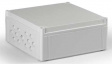 OPCM303013G Cubo O 300 x 300 x 132 мм, метрические выбивные отверстие, серая крышка, PC, IP