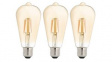 142724 LED Bulbs, 3 Pieces 4W 230V 2200K 300lm E27 146mm
