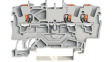 2201-1301 Feedthru Terminal, Cage Clamp, 3 Poles, 0.25 ... 2.5mm\x1a