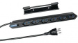 200162116 Outlet Strip 6 Type J (T13) Black Type J (T12)