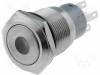 V19-11D-220Y-S Переключатель: антивандальный; 1; SPDT; 0,5A/220ВAC; 1A/24ВDC