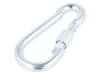 KSZ.8.80, Snap hook; steel; for rope; 80mm; zinc; Size: 8mm; with protection, DROMET