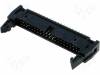 AWP-40P Гнездо; IDC; "папа"; PIN:40; прямой; с экстрактором; THT; позолота