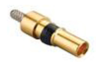 CX 50 F, female coaxial contacts 50 Ohm, 1 pole fibre optics, female contacts, ILME