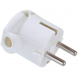 911.272 Mains Plug White F (CEE 7/4)