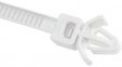 T50RSFM-PA66-NAT [100 шт] Arrowhead Cable Tie 205 x 4.6mm, Polyamide 6.6, 225N, Natural