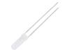 OSR5RU6CF2A LED; 3мм; красный; 100-150мкд; 150°; Поверхность: выпуклая