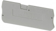 3212426 D-PT 1,5/S-QUATTRO/2P End plate, Grey