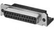 3-1634586-2 D-Sub socket 25 female solder pcb tht/90deg.