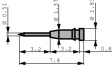 PK-1G [100 шт] Solder pin PU=100p.