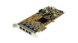 ST4000PEXPSE PCI Express Gigabit PoE Adapter Network Card, 4x RJ45 10/100/1000, PCI-E x4